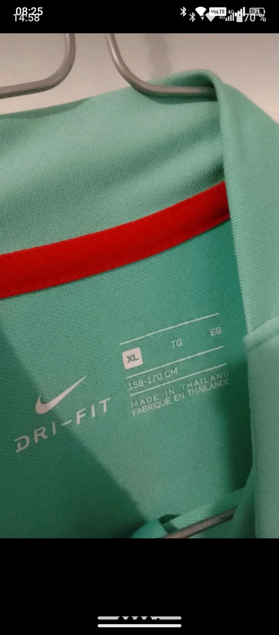 Sudadera Nike Foot Portugal XL verde y roja – photo 3